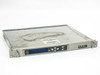 ARG ElectroDesign 1900 Transmitter 1945-EQTX2-BOM – front panel view showing LCD display, LED indicators, and navigation buttons in 1U rackmount chassis