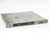 ARG 2400-EQ390-BOM Distribution Amplifier Splitter — 1U rackmount front panel, angled top view showing front label and rack ears