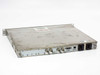 ARG 2400 Series G.703 Protection Switch – rear panel showing BNC coaxial ports, DB-15 ALARMS connector, REMOTE port, and dual IEC AC inlets