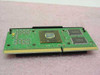 Intel Pentium III SL365 Katmai CPU — PCB underside showing Katmai die, L2 cache chips, and Slot 1 edge connector
