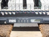 Cisco ONS 15454 bottom front panel showing slot numbering 3–15, Cisco Systems logo, and Slot/Status/Port display with FAN FAIL, CRIT, MAJ, MIN indicators