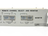 LNR 506004259 front panel close-up – Polarization 2 Select, LNA Mode Select (Local/Remote, Manual/Auto), Status section, and LNR Communications logo