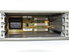 HP 3488A interior close-up showing backplane PCB with slot connectors labeled Slot 1, Slot 2, Slot 3
