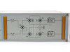 Mitec MC3719A front panel center showing HPA switch schematic diagram with SW1 through SW5 and HPA 1 and HPA Standby status LEDs