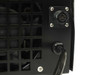 NEY SweepSONIK 2 rear panel close-up – 4-pin circular power connector and hardwired AC power cable exit point