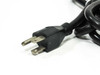 NEMA 5-15P three-prong power cord plug closeup from iPAN SP1601P600 power strip