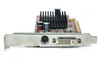 Dell H9142 ATI Radeon X600 – close-up of bracket showing DVI-I and S-Video (Mini-DIN 4-pin) output connectors