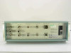 Eaton CIU-7 Controlled Input Unit B — rear panel close-up showing INPUT PORTS section with BNC connectors labeled by signal, TO UNIT A connector header, Remote Ant Cont multi-pin port, and power entry module