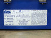 Kurz K-BAR 2000B electronics enclosure nameplate label — shows model variants K-BAR2000B-16 and K-BAR2000B checked, HT (250°C) option checked, 24 VDC 3.5A power, EEx nA II T-CODE X hazardous rating, N4 IP65 enclosure, P/N 170276 Rev. B, S/N and date label