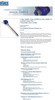Kurz Instruments K-Bar 2000B, 2000PB, and 2000B-16 Insertion Mass Flow Transmitter User's Guide cover page — DCN 360211 Rev. D, August 2010, B-Series Firmware Version 2.x, ISO 9001, with table of contents
