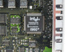 HP J4121A PCB close-up of Intel i960 processor chip marked NG80960JD66