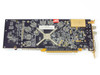 ATI All-In-Wonder X1800XL — PCB reverse side showing ATI logo sticker, component layout, and PCI Express x16 edge connector