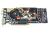 ATI All-In-Wonder X1800XL — front face view showing ATI All-In-Wonder X1800 cooler shroud graphic, single fan, and port bracket