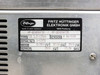 Fritz Hüttinger Elektronik GmbH nameplate – Type TIS 2.5/13560, Version A 46-0104, Serial No. 1-12051, Mains 3x380V 50/60Hz 5400VA, Output 2500W 13.56 MHz, Made in West Germany