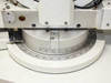 Rigaku 2561R1 — 2-theta (2θM) manual adjustment knob and scale on base of diffractometer