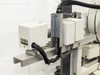Rigaku 2561R1 — detector/optics module on horizontal arm, front side view with cable connections