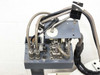 Rigaku 2561R1 — top-mounted connection panel showing HA, OP1, OP2, MSW connectors with multi-pin and coaxial fittings