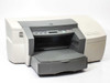 HP C2689A Business Inkjet 2200se color printer — front 3/4 view with paper tray extended, white and gray housing