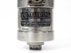 Teledyne Taber 206-SA pressure transducer close-up of data label showing model 206-SA PSIG, range 0-1500, 350 ohm, Taber Instrument Corporation North Tonawanda NY