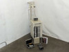 Coherent UltraPulse 5000C CO2 laser system full view with articulated arm, accessory case, handpiece, and documentation