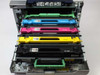 Brother MFC-9440CN — four TN-115 toner cartridges (Cyan, Magenta, Yellow, Black) installed and visible with front cover open