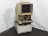 3M 7540MFB AJ Microfiche Reader Printer full front view with CRT screen, control panel, and included wheeled cabinet underneath