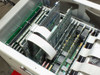 Epro 142AX interior view showing vertical card stack – multiple PCBs with ribbon cable interconnects visible from above