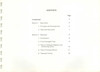 Ealing Smartt Point Diffraction Interferometer Instruction Manual — table of contents page showing sections on description, principles, operation, and testing procedures