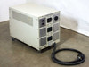 AAA Power System CP6 line conditioner — rear panel showing six output circuit bays and heavy-duty input power cable