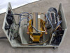 AAA Power System CP6 open chassis top-down view — full internal layout showing transformer, capacitors, bus bars, and control wiring