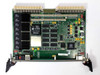 DNA Computing VQG4 VME64 SBC top view showing Tundra Universe II VME-PCI bridge chip, memory modules, and P1/P2 connectors