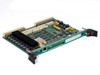 DNA Computing Solutions VQG4 VME64 SBC module front panel angle view showing faceplate with RJ45 port and injector/ejector handles