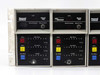 Det Tronics Model 880 gas detection monitor front panel close-up – showing Rexnord branding, %LFL scale, High Alarm, Low Alarm, Reset, Cal. Mode, and Trouble indicators with LED bar displays