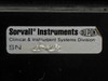 Sorvall Instruments DuPont serial number label reading SN 21-1245, Clinical and Instrument Systems Division
