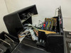 Sorvall RC-80 internal electronics compartment open showing multiple green circuit boards, ribbon cables, and wiring harnesses