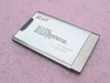 Gateway 2000 TelePath PC14.4SR PCMCIA Fax/Modem card — rear label showing model, FCC IDs, part number 2115684, and date 3/29/94