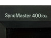 Samsung SyncMaster 400PXn model name badge on lower bezel reading SyncMaster 400PXn
