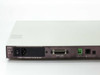 Spirent DLS 90 rear panel left side showing power switch, IEC AC inlet, fuse holder, and IEEE-488 GPIB connector