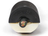 Hubbell 231A twist-lock plug – straight rear view showing Hubbell Twist-Lock Turn & Pull legend and multi-conductor cable wiring