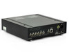 Optronics DEI-750 99770C — rear panel view showing BNC outputs (RED, GREEN, BLUE, SYNC, COMP VIDEO, S-Video), B/W OUT, Keyboard IN, and IEC power inlet
