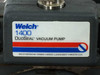 Welch 1400 DuoSeal Vacuum Pump Dual Stage Belt-Drive 115 Volt-AC - MISSING MOUNT