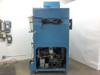 Thermotron SM-16-SL rear view showing refrigeration compressor section exposed at lower rear and top cable routing