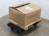 Mimir 515 packaged for shipping – unit boxed and secured on wooden pallet with banding, ready for freight shipment