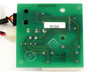 Rear solder side of Exabyte Corp SMD drive board showing solder traces, inventory label, and UL marking