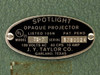 J.Y Taylor Co. TS-7 Spotlight Opaque Projector