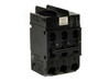 Heinemann CD3-A8-DU 3-pole 50A 240VAC circuit breaker — front view showing three 50A toggle handles and Heinemann label