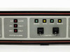 Varian VJC6767S2CMU front panel close-up – Manual, Auto, Local, Remote LED indicator buttons and Control section toggle switches