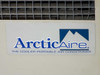 ArcticAire brand badge on OceanAire OAC3612 portable air conditioner front panel