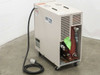 AEC TDWF7M09S4 True Temp TCU – right side view showing fluid connections, piping manifold, and power cord with twist-lock plug