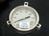 Close-up of left pressure gauge (0-150 PSIG) with TT Electronics calibration label dated 12-9-15, next due 12-11-17